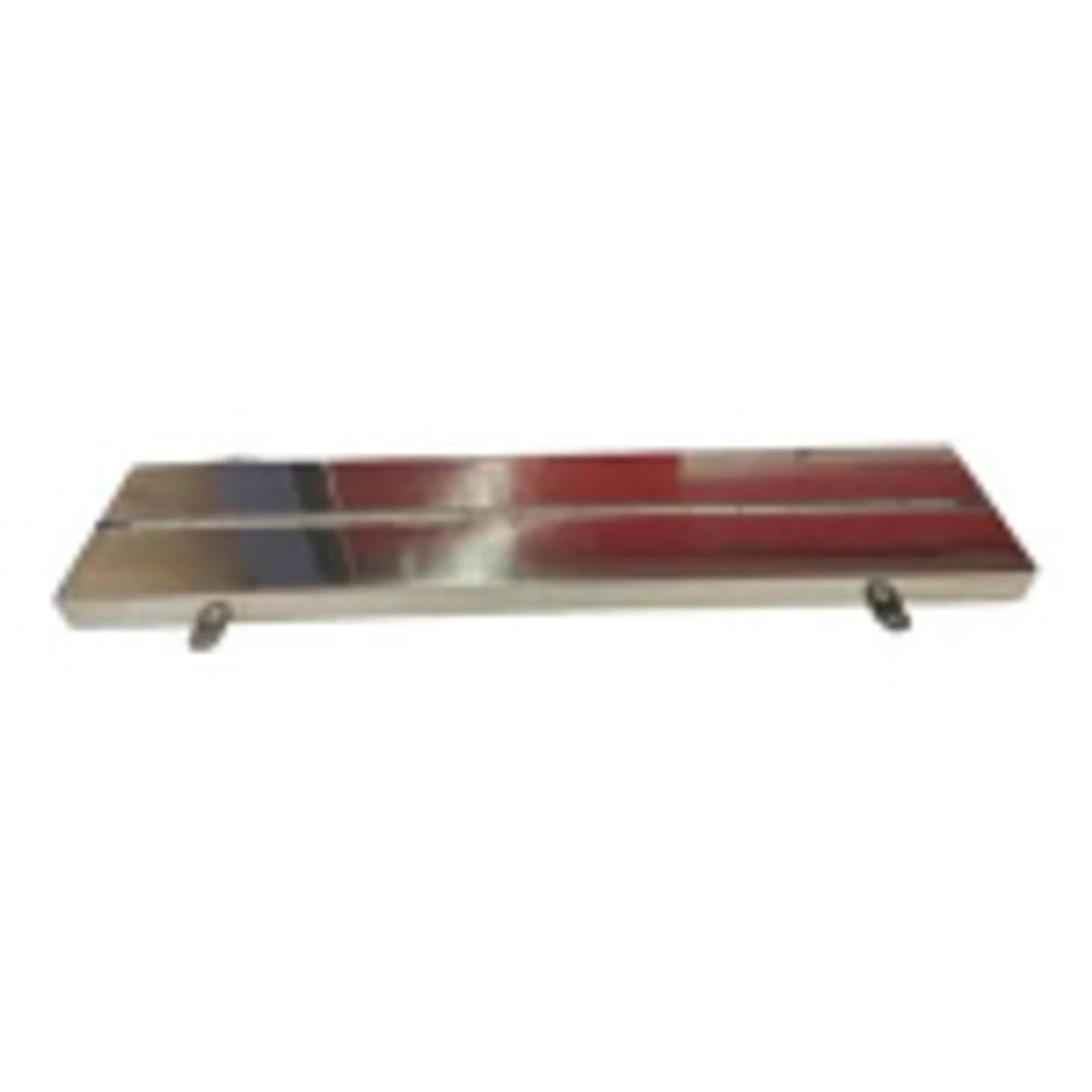 Cascata Ducha Retangular de teto de 200cm com LED DUPLO Inox 304